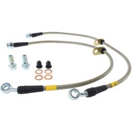 StopTech 02-05 Honda Civic Stainless Steel Front Brake Line Kit buy in USA