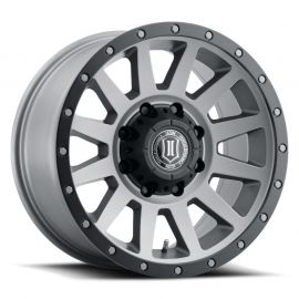 ICON Compression HD 18x9 8x170 6mm Offset 5.25in BS Titanium Wheel buy in USA