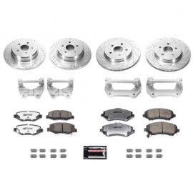 Power Stop 07-17 Jeep Wrangler Front & Rear Big Brake Conversion Kit buy in USA