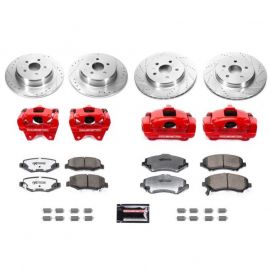 Power Stop 07-17 Jeep Wrangler Front & Rear Big Brake Conversion Kit buy in USA