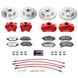 Power Stop 07-17 Jeep Wrangler Front & Rear Big Brake Conversion Kit buy in USA