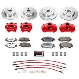 Power Stop 07-17 Jeep Wrangler Front & Rear Big Brake Conversion Kit buy in USA