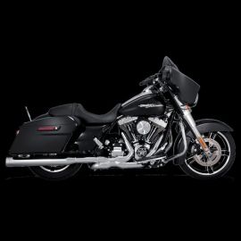 Vance & Hines HD Dresser 17-22 Monster Round Chrome Slip-On Exhaust buy in USA