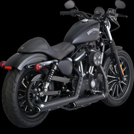 Vance & Hines HD Sportster 14-22 Twin Slash 3In PCX Slip-On Exhaust buy in USA