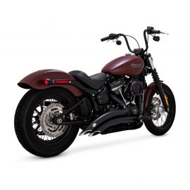 Vance & Hines HD Softail 18-22 St Bob Br 2-2 Black PCX Full System Exhaust buy in USA