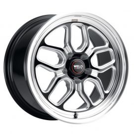 Weld Racing 17x10 Laguna Drag Wheel 5x114.3 ET50 BS7.50 Gloss BLK MIL DIA 78.1 buy in USA