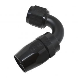 Russell Performance -8 AN Black 120 Degree Full Flow Swivel Hose End buy in USA