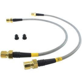 StopTech 02-17 Mercedes Benz G500/G55 AMG/G550 Stainless Steel Brake Line Kit - Front buy in USA