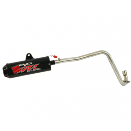 Big Gun 03-23 Kawasaki KLX 110/KLX 110L Evo M Series Black Out Full System Exhaust buy in USA