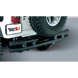 Rugged Ridge 3in Double Tube Rear Bumper 87-06 Jeep Wrangler buy in USA