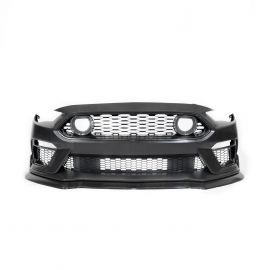 2018-2022 Ford Mustang MACH1 Conversion Bumper Kit with Upper Grille LED Lights buy in USA