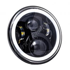 Letric Lighting 7in Led W/Full Halo Blk buy in USA