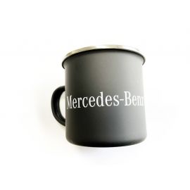 Original Mercedes-Benz Classic Partner Tasse Becher Kaffeetasse emailliert 375ml buy in USA