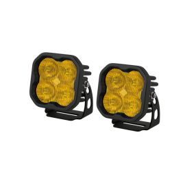 Diode Dynamics SS3 LED Pod Sport - Yellow SAE Fog Standard (Pair) buy in USA