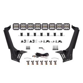 Diode Dynamics Jeep JL SS5 Sport CrossLink Windshield - White Combo Lightbar Kit buy in USA