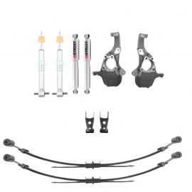 Belltech LOWERING KIT 2019+ GM Silverado/Sierra 1500 2WD/4WD -2-4in F / -4in R w/ Street Perf Shocks buy in USA