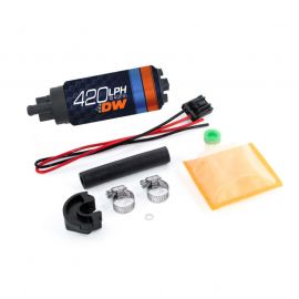 Deatschwerks DW420 Series 420lph In-Tank Fuel Pump w/ Install Kit For 89-94 240SX buy in USA