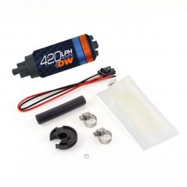 Deatschwerks DW420 Series 420lph In-Tank Fuel Pump w/ Install Kit For Miata 94-05 buy in USA