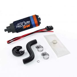 Deatschwerks DW420 Series 420lph In-Tank Fuel Pump w/ Install Kit For 85-97 Ford Mustang buy in USA