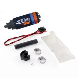 Deatschwerks DW420 Series 420lph In-Tank Fuel Pump w/ Install Kit For 94-02 Nissan S14/S15 buy in USA