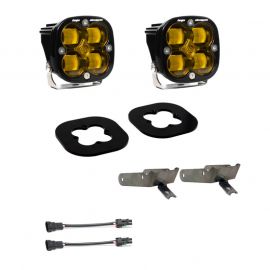 Baja Designs 11-16 Ford Super Duty Fog Pocket Kit - Amber buy in USA