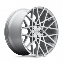 Rotiform R110 BLQ Wheel 18x8.5 5x112 45 Offset - Gloss Silver Machined buy in USA