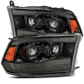 AlphaRex 09-18 Dodge Ram 1500 PRO-Series Projector Headlights Plank Style Alpha Blk w/Seq Signal/DRL buy in USA