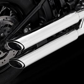 Vance & Hines 18-22 Harley Davidson Softail Twin Slash S/OS PCX Slip-On Exhaust - Chrome buy in USA