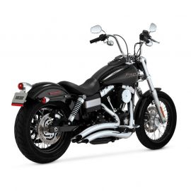 Vance & Hines HD Dyna 06-17 Big Radius 2-2 Chrome PCX Full System Exhaust buy in USA