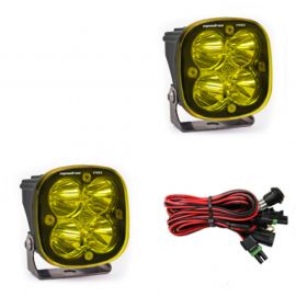 Baja Designs Squadron Pro Series Work/Scene Pattern Pair LED Light Pods - Amber buy in USA