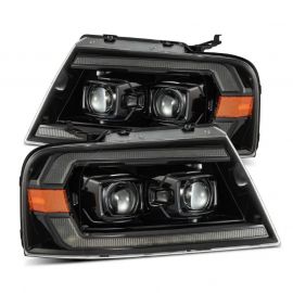 AlphaRex 04-08 Ford F150 PRO-Series Projector Headlights Chrome w/ Sequential Signal and DRL buy in USA