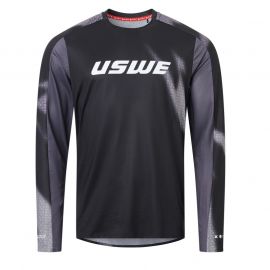 USWE Kalk Off-Road Jersey Adult Black - Large buy in USA