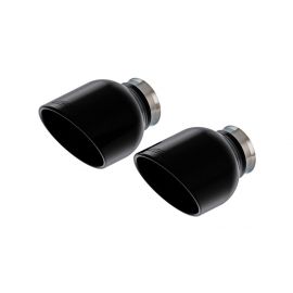 Borla 15-24 Dodge Charger V8 / 2023 Chrysler 300C T-304 SS Tips 5in Outlet - Black Chrome buy in USA