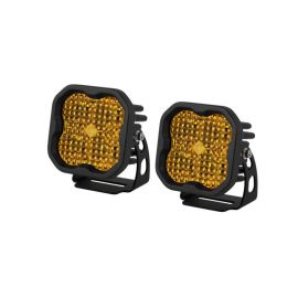 Diode Dynamics SS3 LED Pod Pro - Yellow Flood Standard (Pair) buy in USA