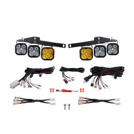 Diode Dynamics 17-20 Ford Raptor SS3 LED Fog Light Kit - Yellow Pro buy in USA