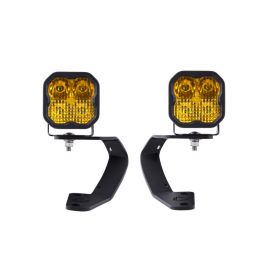 Diode Dynamics 10-21 Toyota 4Runner SS3 LED Ditch Light Kit - Sport Yellow Combo buy in USA