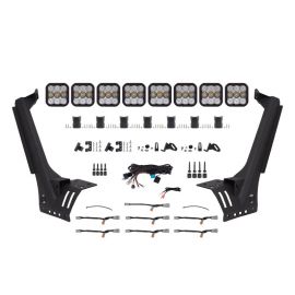 Diode Dynamics Jeep JL SS5 Pro CrossLink Windshield - White Combo Lightbar Kit buy in USA