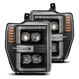 AlphaRex 08-10 Ford F250-550 NOVA-Series LED Projector Headlights Black w/Activ Light/Seq Signal buy in USA