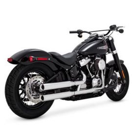 Vance & Hines HD Softail 18-22 Eliminator S/OS Chrome Slip-On Exhaust buy in USA