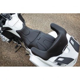 Mustang 18-19 Honda Gold Wing GL1800 Standard Touring 1PC Seat w/Driver Backrest - Black buy in USA