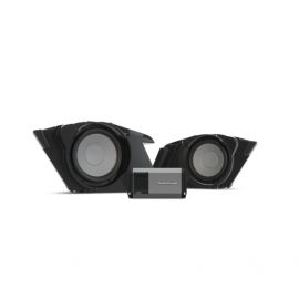 Rockford Fosgate 2014+ Harley Davidson Dual 10in Bag Subwoofer Kit buy in USA