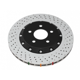 DBA 15-18 BMW M3 (w/Iron Rotors) Front 5000 Series Cross Drilled Rotor w/Silver Hat buy in USA