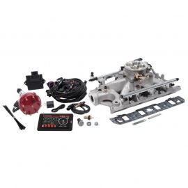 Edelbrock Pro Flo 4 Fuel Injection Kit Seq Port Ford 289-302 ci 550 HP 29 LbHr Injectors Satin buy in USA