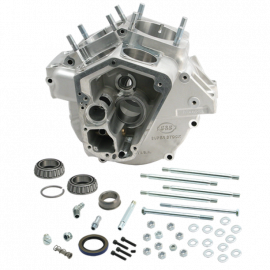 S&S Cycle 70-84 BT w/ Stock Bore Super Stock Alternator Style Crankcase - Natural buy in USA