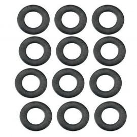 S&S Cycle .255in x .438in x .024in Rubber Coated Steel Flat Washer - 12 Pack buy in USA