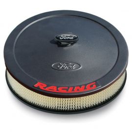 Ford Racing Air Cleaner Kit - Black Crinkle Finish w/ Red Emblem buy in USA