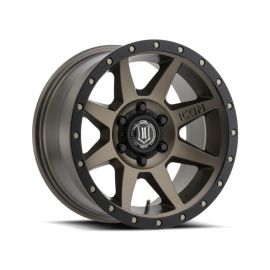 ICON Rebound 17x8.5 6x5.5 25mm Offset 5.75in BS 95.1mm Bore Bronze Wheel buy in USA