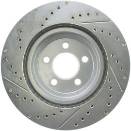 StopTech Select Sport 10-14 Dodge Challenger Drilled and Slotted Front Left Brake Rotor buy in USA