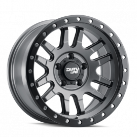 Dirty Life 9309 Canyon Pro 17x9/5x127 BP/-12mm Offset/71.5mm Hub Satin Graphite Wheel - Beadlock buy in USA