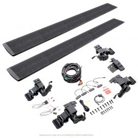 Go Rhino 21-23 Ford Bronco 4dr E-BOARD E1 Electric Running Board Kit (No Drill) - Bedliner Coating buy in USA